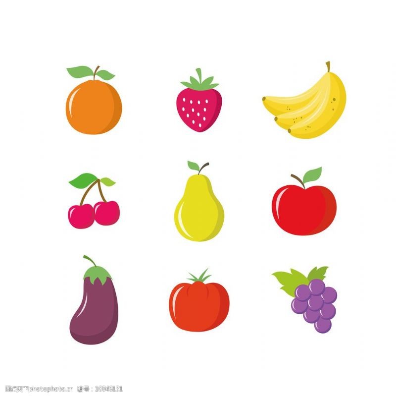 葡萄果矢量图 水果素材的艺术与应用